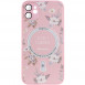 TPU+PC чохол Secret Garden with MagSafe для Apple iPhone 12 (6.1") Pink