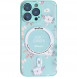 TPU+PC чехол Secret Garden with MagSafe для Apple iPhone 12 Pro (6.1") Mint