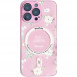 TPU+PC чохол Secret Garden with MagSafe для Apple iPhone 12 Pro Max (6.7") Pink