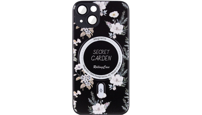 TPU+PC чохол Secret Garden with MagSafe для Apple iPhone 13 (6.1