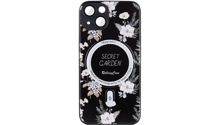 TPU+PC чехол Secret Garden with MagSafe для Apple iPhone 13 (6.1