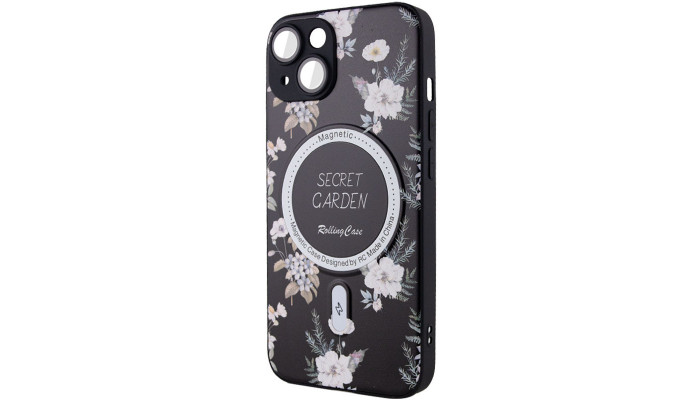 TPU+PC чехол Secret Garden with MagSafe для Apple iPhone 13 (6.1