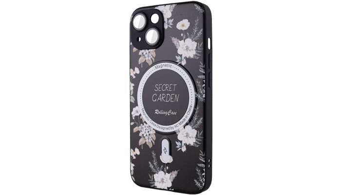 TPU+PC чохол Secret Garden with MagSafe для Apple iPhone 13 (6.1