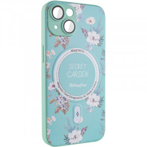 TPU+PC чехол Secret Garden with MagSafe для Apple iPhone 14 (6.1