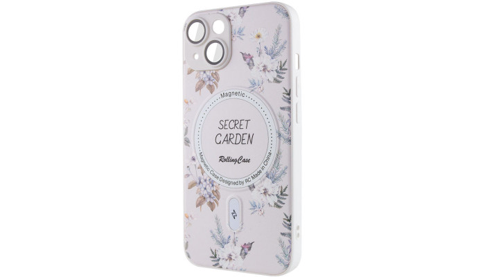 TPU+PC чохол Secret Garden with MagSafe для Apple iPhone 14 (6.1