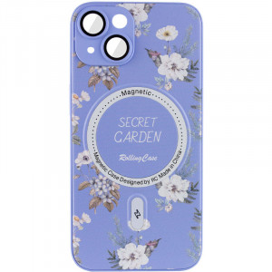 TPU+PC чохол Secret Garden with MagSafe для Apple iPhone 15 (6.1