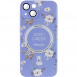 TPU+PC чехол Secret Garden with MagSafe для Apple iPhone 15 (6.1") Lilac