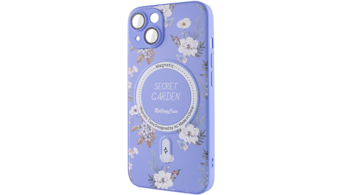 TPU+PC чехол Secret Garden with MagSafe для Apple iPhone 15 (6.1