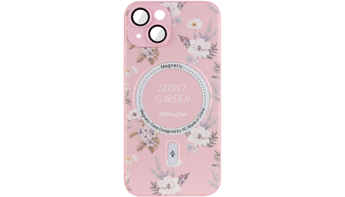 TPU+PC чохол Secret Garden with MagSafe для Apple iPhone 15 (6.1