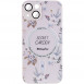 TPU+PC чохол Secret Garden with MagSafe для Apple iPhone 15 (6.1") White