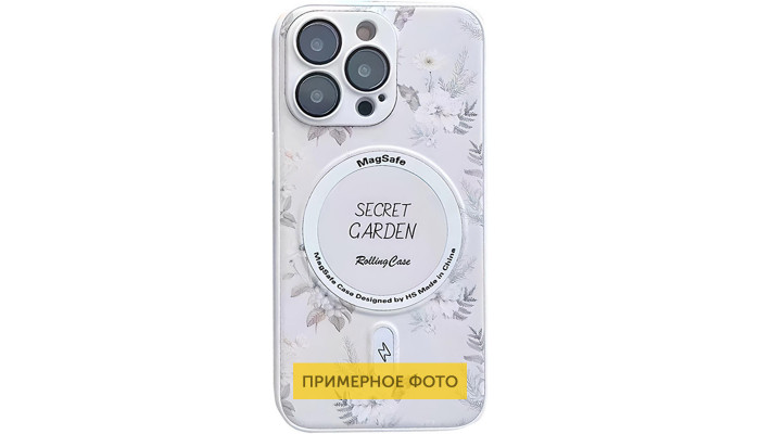 TPU+PC чехол Secret Garden with MagSafe для Apple iPhone 16 (6.1