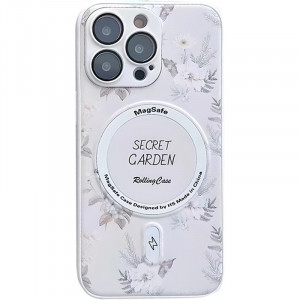 TPU+PC чохол Secret Garden with MagSafe для Apple iPhone 16 Pro (6.3