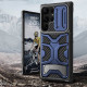 TPU+PC чехол Nillkin CamShield Adventurer Pro (шторка на камеру) для Samsung Galaxy S23 Ultra Interstellar Blue - фото