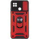 Ударопрочный чехол Camshield Serge Ring для Xiaomi Redmi 9C / Redmi 10A Красный - фото