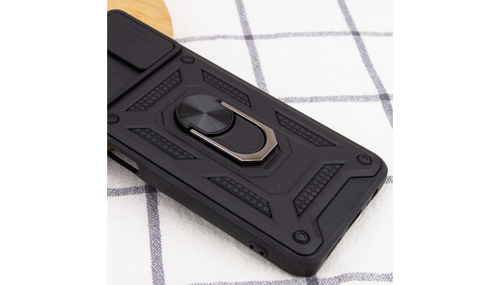 Ударостійкий чохол Camshield Serge Ring для Xiaomi 11T / 11T Pro Чорний - фото