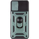 Ударопрочный чехол Camshield Serge Ring для Xiaomi Poco M4 Pro 5G Зеленый - фото