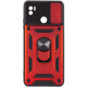 Ударостійкий чохол Camshield Serge Ring для Xiaomi Redmi A1+ / Poco C50 / A2+ Червоний - фото
