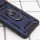 Ударопрочный чехол Camshield Serge Ring для Xiaomi Redmi A1+ / Poco C50 / A2+ Синий - фото