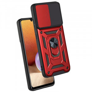 Ударостійкий чохол Camshield Serge Ring для Xiaomi Poco F5 Pro / Redmi K60 / K60 Pro Червоний