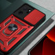 Ударостійкий чохол Camshield Serge Ring для Xiaomi 13T / 13T Pro Червоний - фото