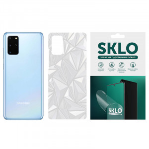 Защитная пленка SKLO Back (на заднюю панель) Transp. для Samsung Galaxy A10 (A105F) Прозрачный / Diamonds