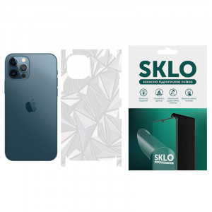 Защитная пленка SKLO Back (на заднюю панель+грани) Transp. для Apple iPhone XR (6.1