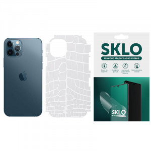 Защитная пленка SKLO Back (на заднюю панель+грани без углов) Transp. для Apple iPhone 7 plus / 8 plus (5.5