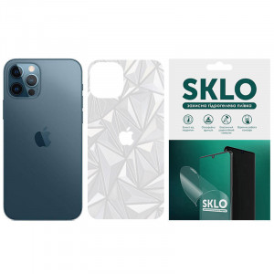 Защитная пленка SKLO Back (на заднюю панель+лого) Transp. для Apple iPhone XS (5.8