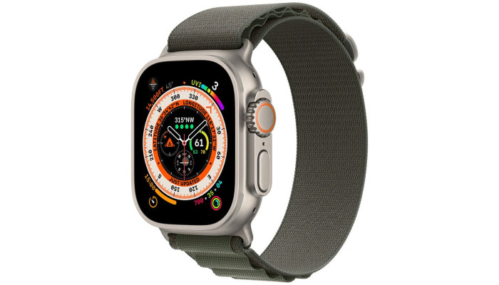 Ремінець Alpine Loop для Apple watch 42mm/44mm/45mm/49mm (m/l) Зелений / Green - фото