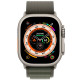 Ремешок Alpine Loop для Apple watch 42mm/44mm/45mm/49mm (m/l) Зеленый / Green - фото