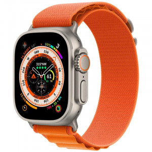 Ремешок Alpine Loop для Apple watch 42mm/44mm/45mm/49mm (m/l) Оранжевый / Orange