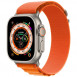 Ремінець Alpine Loop для Apple watch 42mm/44mm/45mm/49mm (m/l) Помаранчевий / Orange