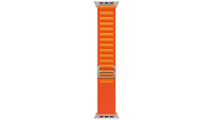 Ремешок Alpine Loop для Apple watch 42mm/44mm/45mm/49mm (m/l) Оранжевый / Orange - фото