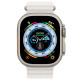 Ремешок Ocean Band для Apple watch 42mm/44mm/45mm/49mm Белый / White - фото
