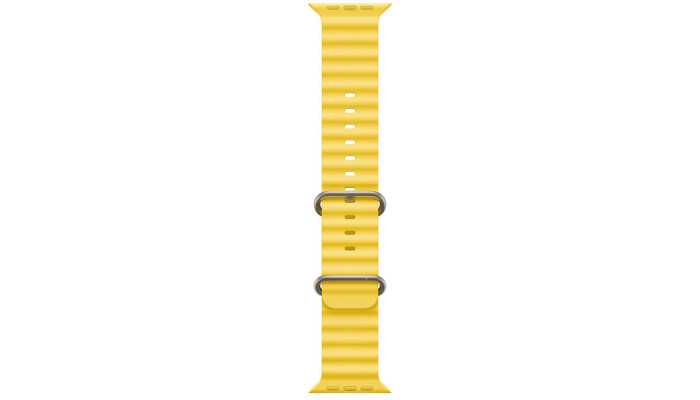 Ремешок Ocean Band для Apple watch 42mm/44mm/45mm/49mm Желтый / Yellow - фото