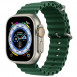 Ремешок Ocean Band для Apple watch 42mm/44mm/45mm/49mm Зеленый / Forest green