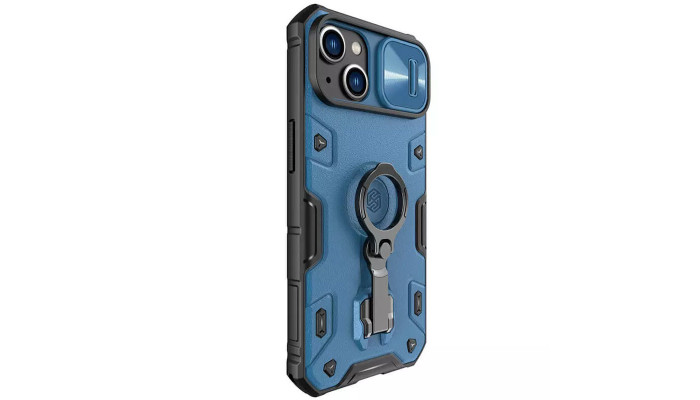 TPU+PC чехол Nillkin CamShield Armor Pro no logo (шторка на камеру) для Apple iPhone 14 / 13 (6.1