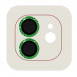 Захисне скло Metal Shine на камеру (в упак.) для Apple iPhone 12 / 12 mini / 11 Салатовий / Green