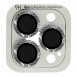 Защитное стекло Metal Shine на камеру (в упак.) для Apple iPhone 13 Pro / 13 Pro Max Серебряный / Silver