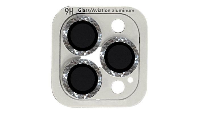 Защитное стекло Metal Shine на камеру (в упак.) для Apple iPhone 14 Pro (6.1