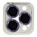 Защитное стекло Metal Shine на камеру (в упак.) для Apple iPhone 14 Pro (6.1") / 14 Pro Max (6.7") Темно-Фиолетовый / Deep Purple