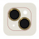 Захисне скло Metal Shine на камеру (в упак.) для Apple iPhone 15 (6.1") / 15 Plus (6.7") Золотий / Gold