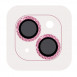 Захисне скло Metal Shine на камеру (в упак.) для Apple iPhone 15 (6.1") / 15 Plus (6.7") Рожевий / Pink