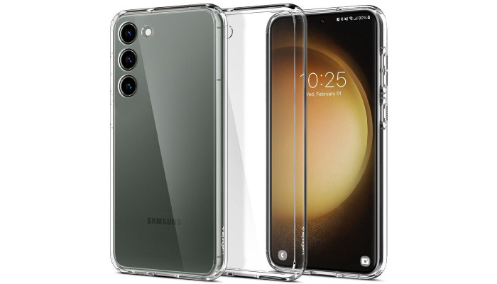 Чехол SGP Ultra Hybrid для Samsung Galaxy S22+ Прозрачный - фото
