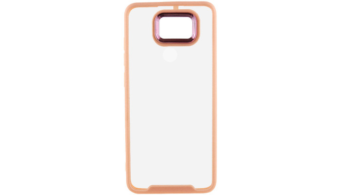 Чехол TPU+PC Lyon Case для Xiaomi Redmi Note 9 / Redmi 10X Pink - фото
