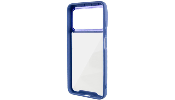 Чехол TPU+PC Lyon Case для Xiaomi Poco M5 Blue - фото