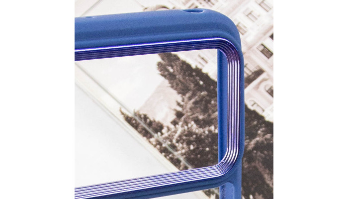 Чехол TPU+PC Lyon Case для Xiaomi Poco M5 Blue - фото