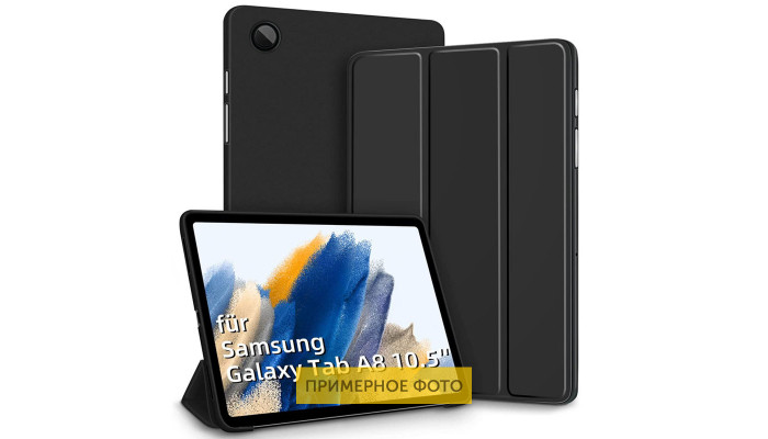 Чехол-книжка Book Cover (stylus slot) для Samsung Galaxy Tab S7 (T875) / S8 (X700/X706) Черный / Black - фото