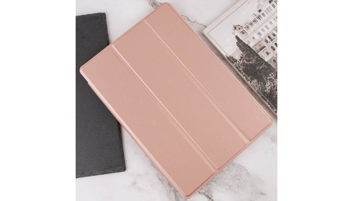 Чехол-книжка Book Cover (stylus slot) для Samsung Galaxy Tab A7 Lite (T220/T225) Розовый / Rose gold - фото