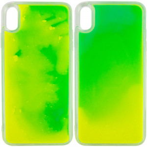 Неоновый чехол Neon Sand glow in the dark для Apple iPhone XS Max (6.5